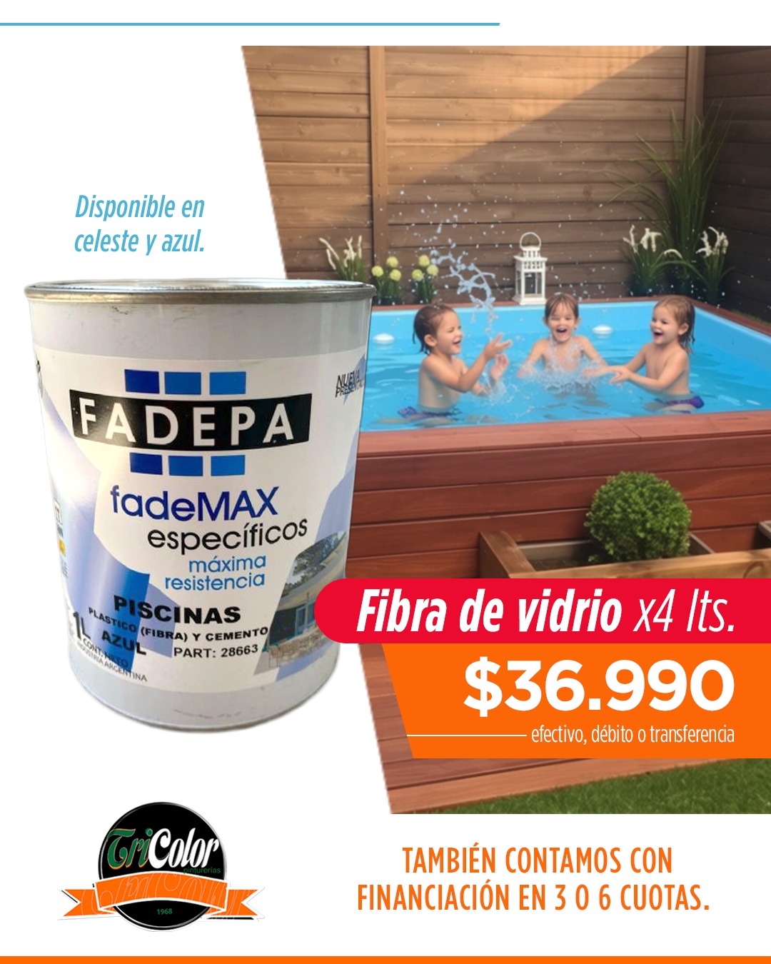 Pintura para Piletas de Fibra