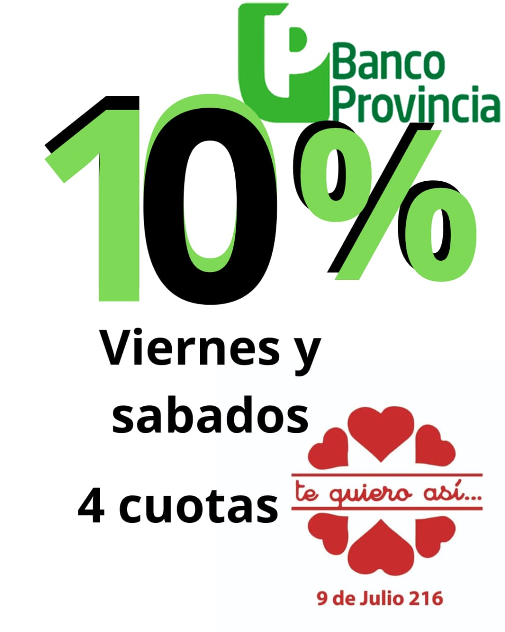 Descuento con Banco Provincia