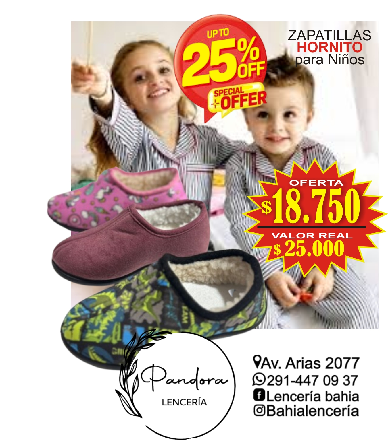 PANTUFLAS PARA LOS PEQUES