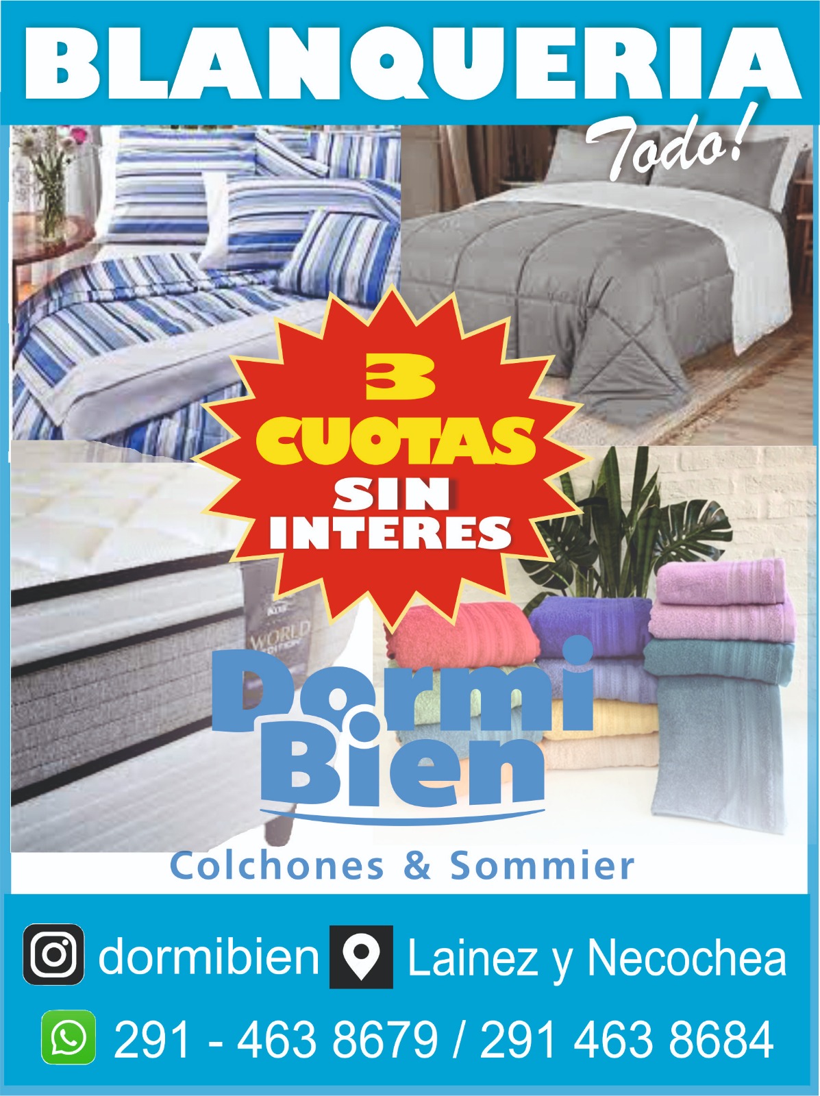 TODOOS EN 3 CUOTAS SIN INTERES