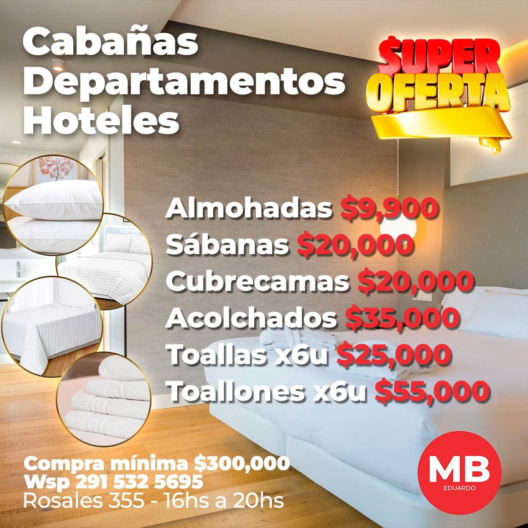 IDEAL PARA LOS HOTELEROS Y CABAÑAS 
