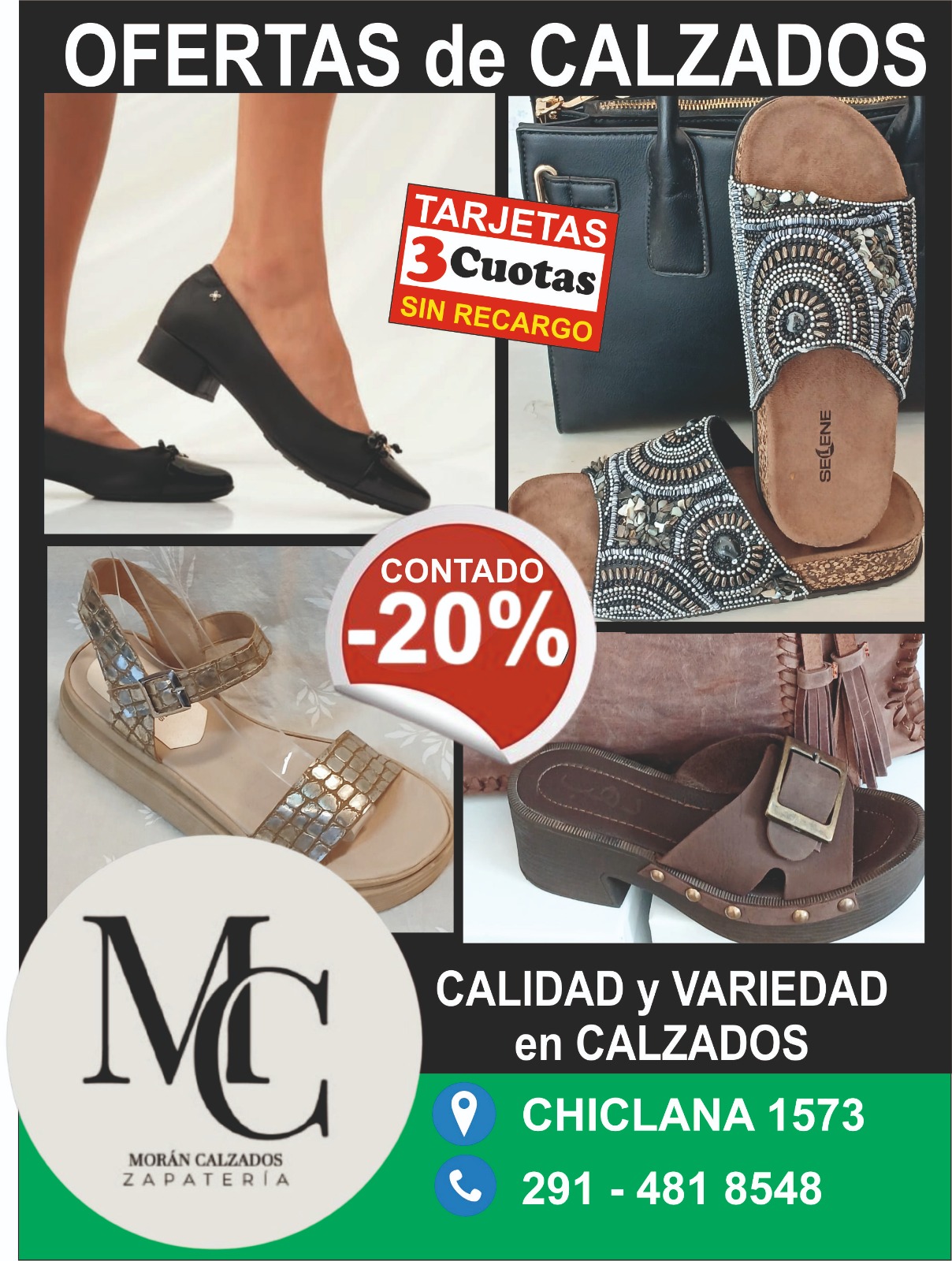 Amplia variedad en calzados