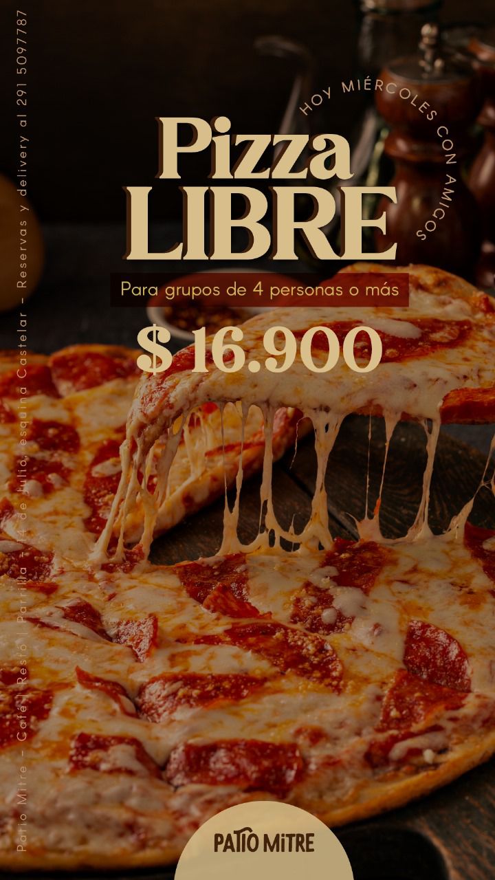 PIZZA LIBRE 