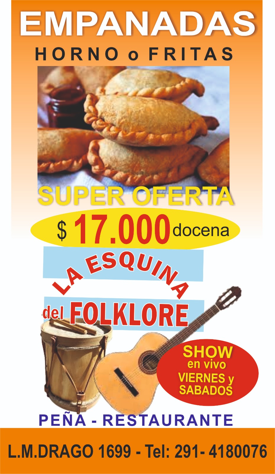 Empanadas Fritas o al Horno