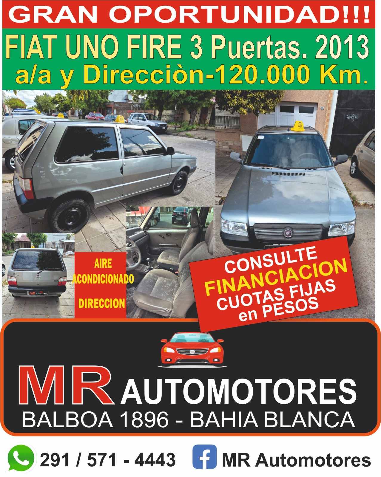 LA OPORTUNIDAD PARA CAMBIAR TU AUTO 