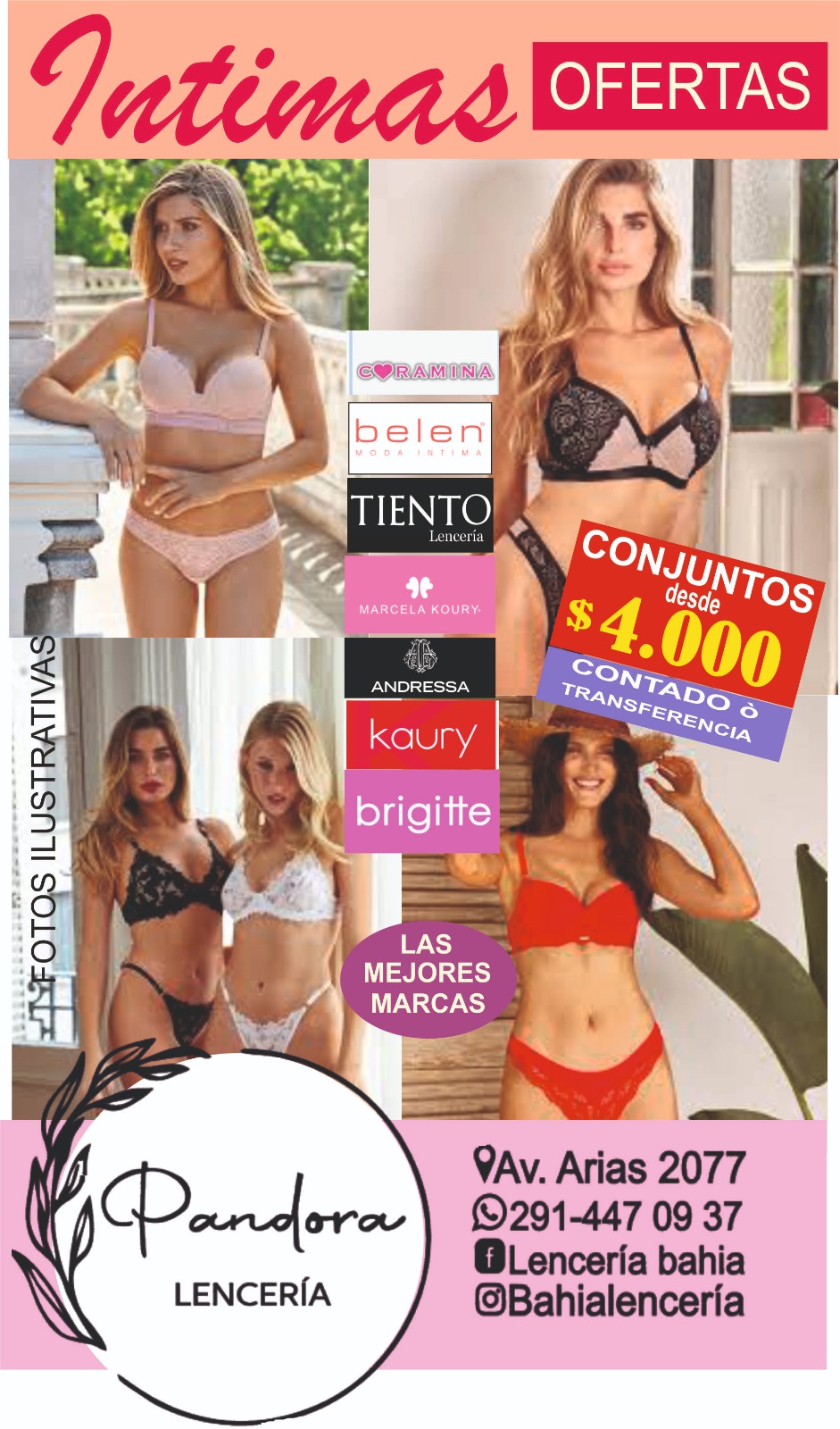 CONJUNTOS A PARTIR DE $4,000