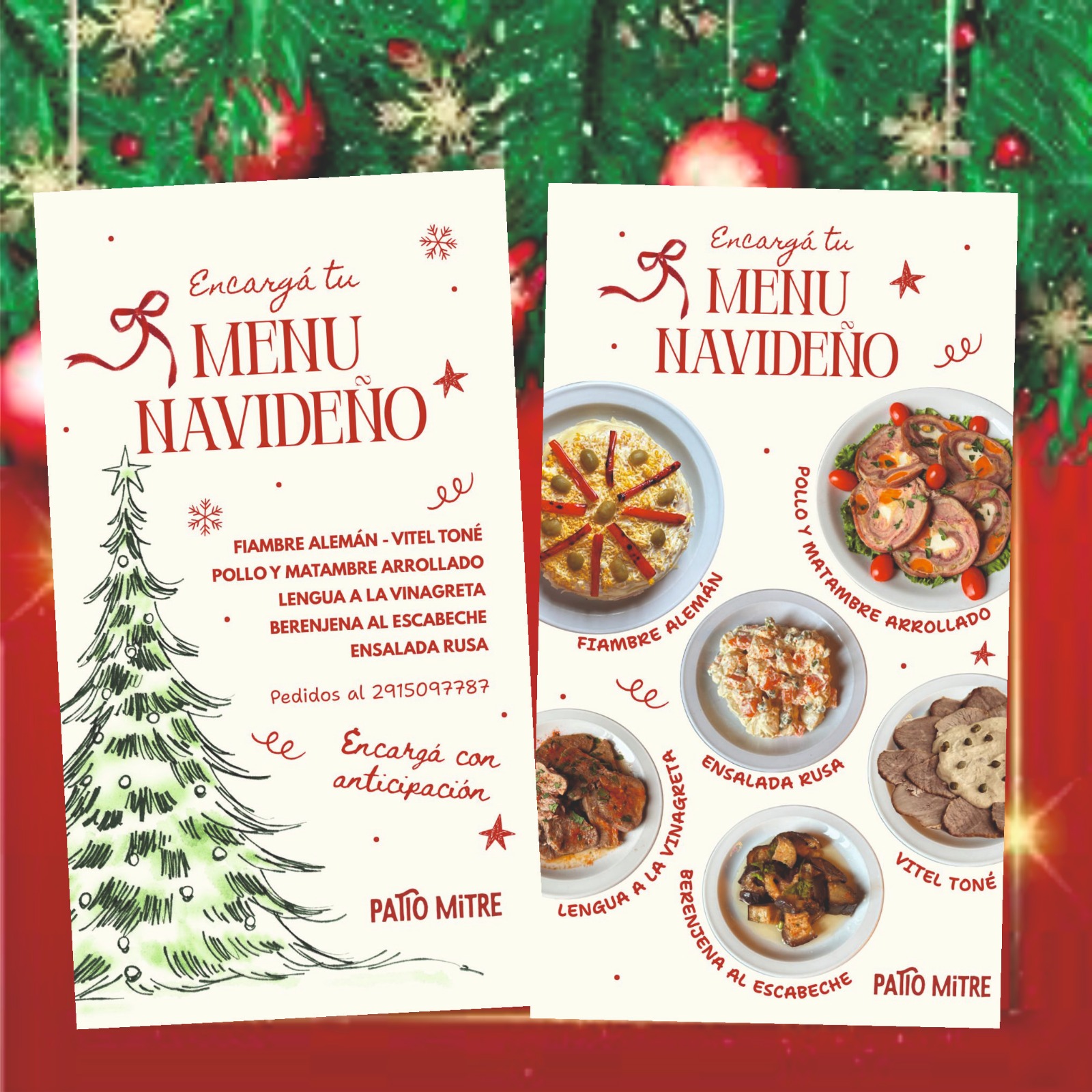 Menú Navideño