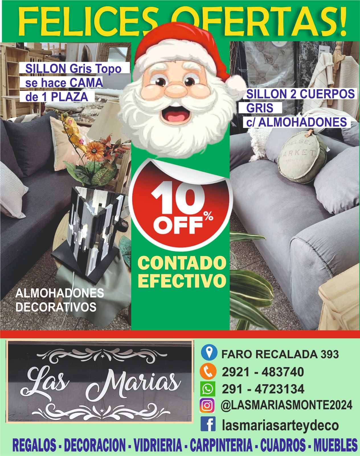 Sillon-cama y Sillon 2 cuerpos