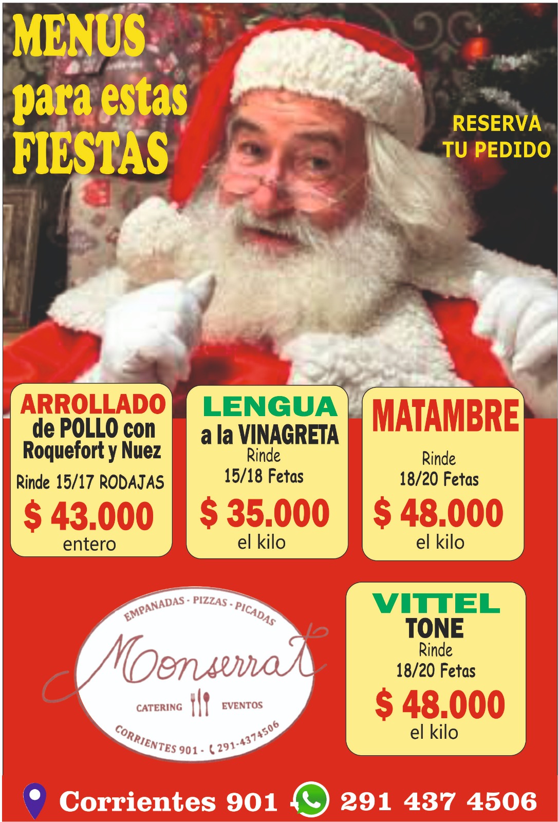 Menús Navideños